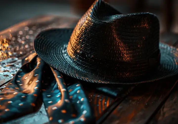 Kapelusz czarny męski - Stylowy wybór do eleganckiej męskiej garderoby