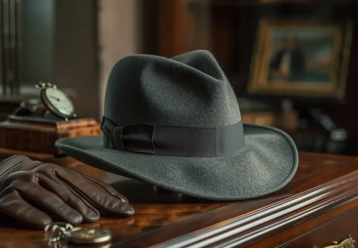 Homburg kapelusz - Elegancki dodatek do męskiej garderoby na każdą okazję