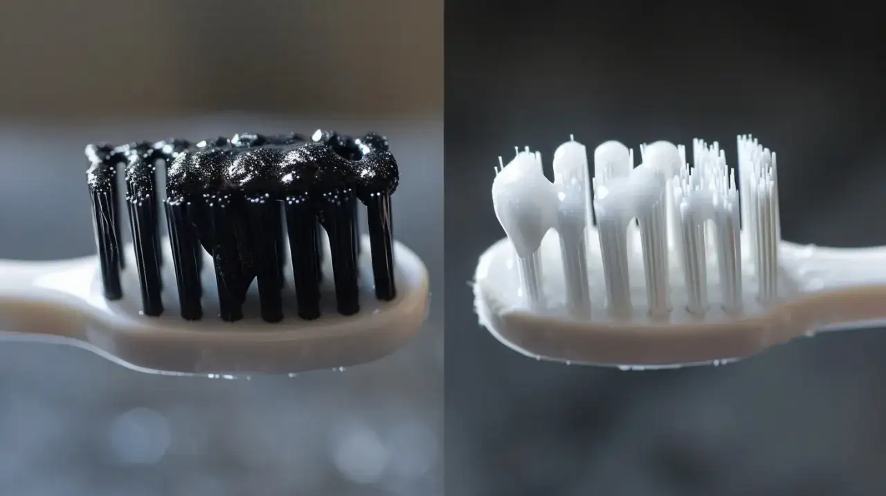 Zdjęcie Pasta do zębów z węglem - Czy warto wybrać pastę z fluorem?